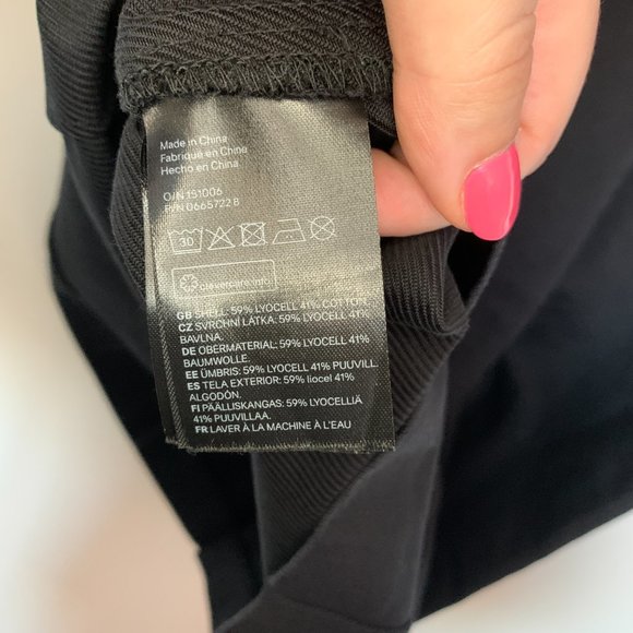 H&M Puff Sleeve Mini V-Neck Dress - Picture 8 of 8